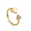 Joyer A Viceroy Jewels | Anillo Viceroy Jewels Plata De Ley Ip Gold Circonitas