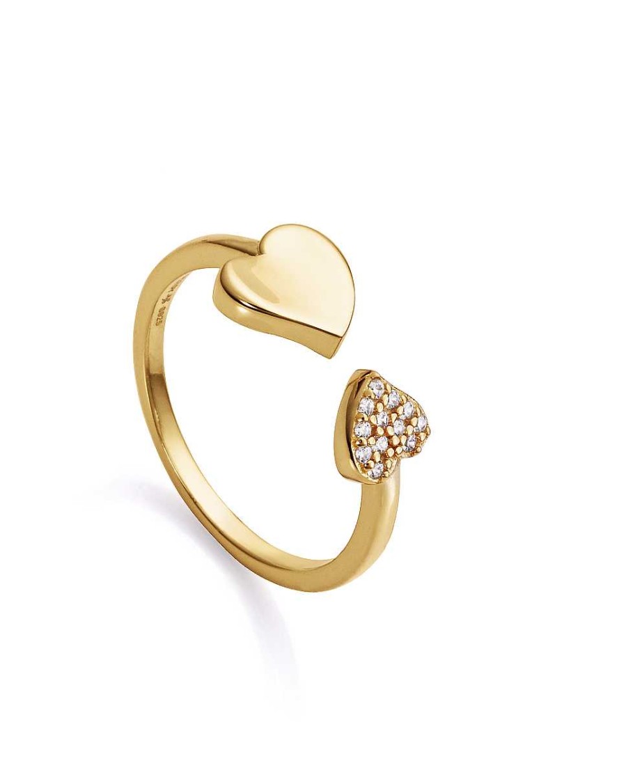 Joyer A Viceroy Jewels | Anillo Viceroy Jewels Plata De Ley Ip Gold Circonitas