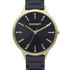 Relojes Radiant | Radiant Addict 38Mm Black Dial Ipblack