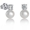 Joyer A Viceroy Jewels | Viceroy Pendientes Plata Circon Perla