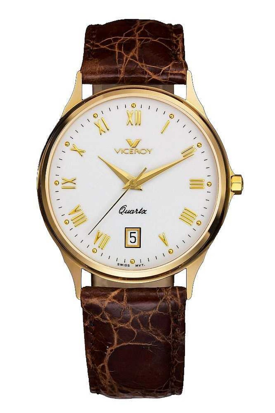 Relojes VICEROY | Viceroy Caja Oro 18 Ktes Correa Classic