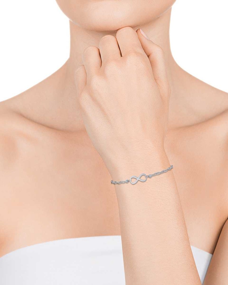 Joyer A Viceroy Jewels | Pulsera Viceroy Jewels Plata De Ley -Infinito