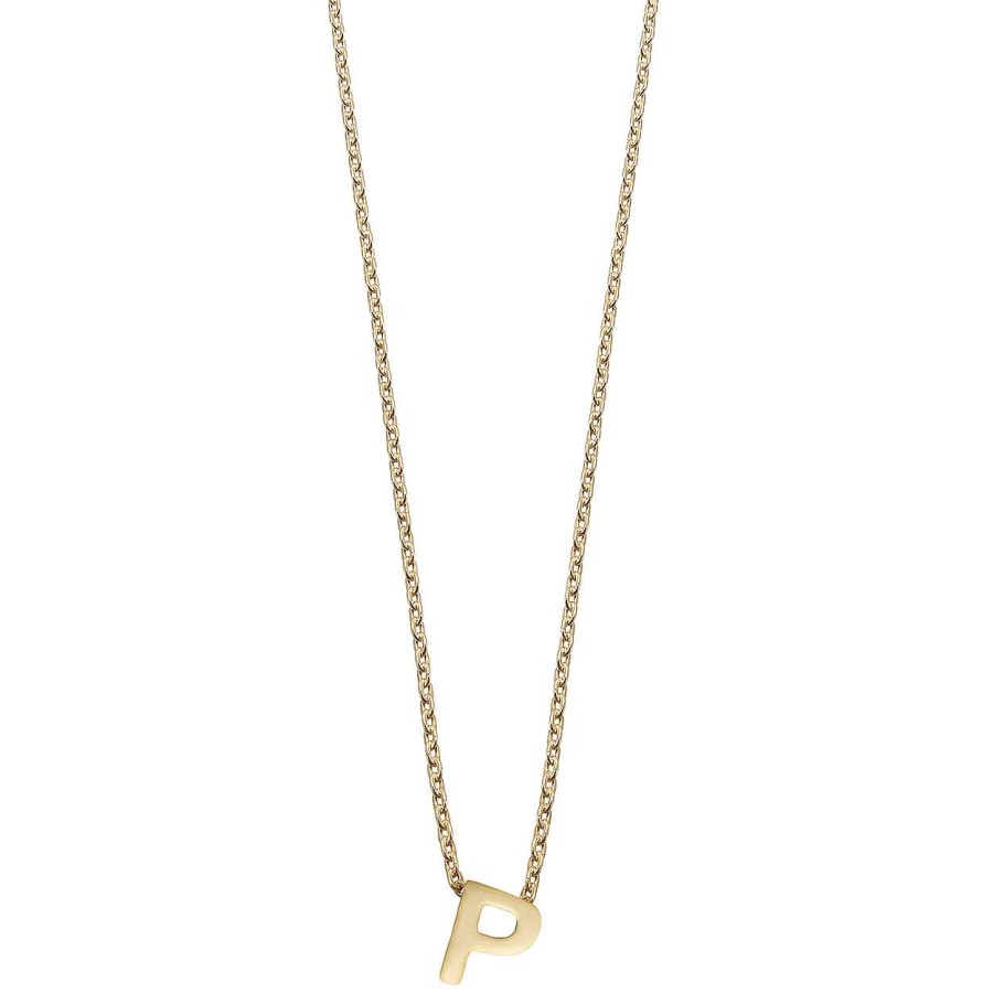 Joyer A Duran Exquse | Collar Duran Alphabet Plata/Gold Letra P