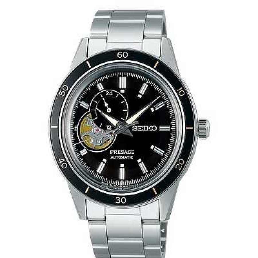 Relojes SEIKO | Seiko Presage Style 60'S Skeleton Negro