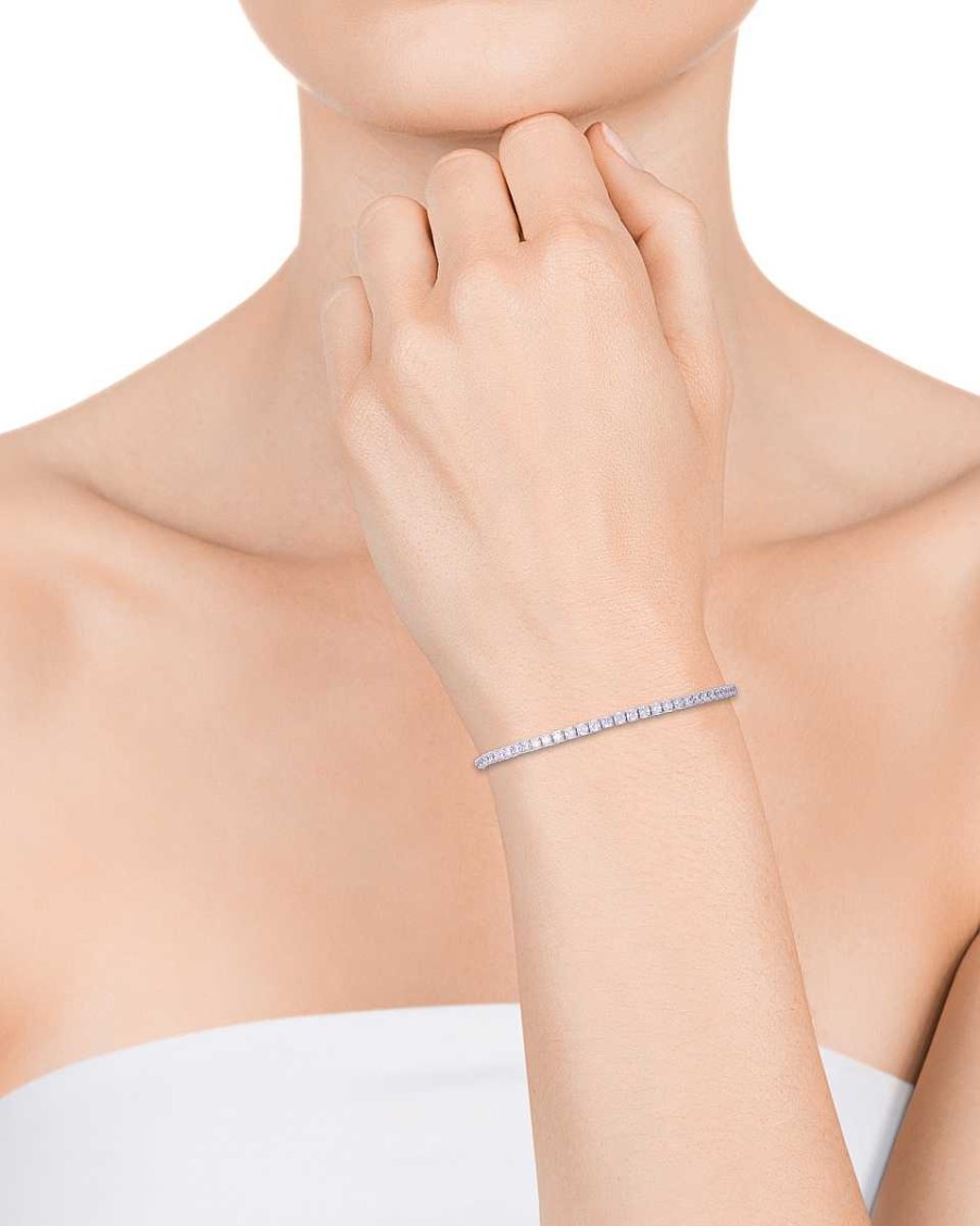 Joyer A Viceroy Jewels | Viceroy Pulsera Plata Ley Y Circonitas