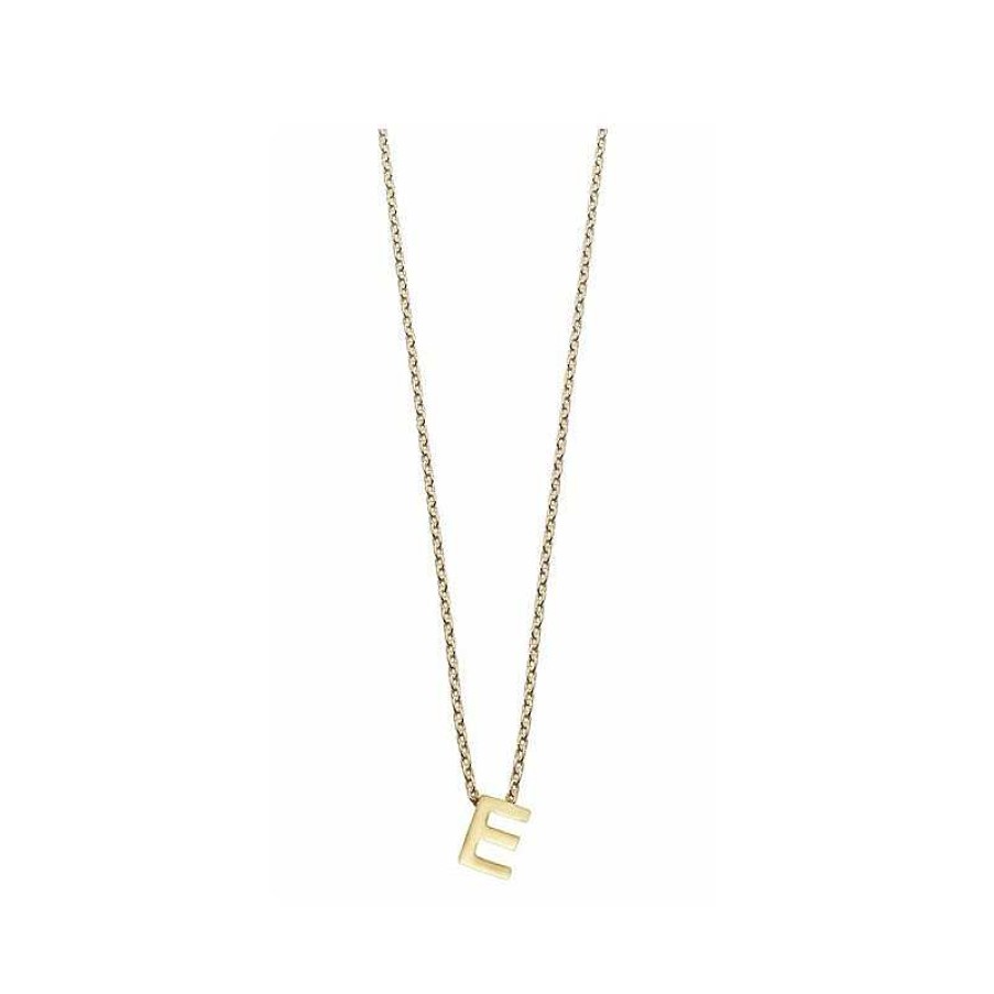 Joyer A Duran Exquse | Collar Duran Alphabet Plata/Gold Inicial E