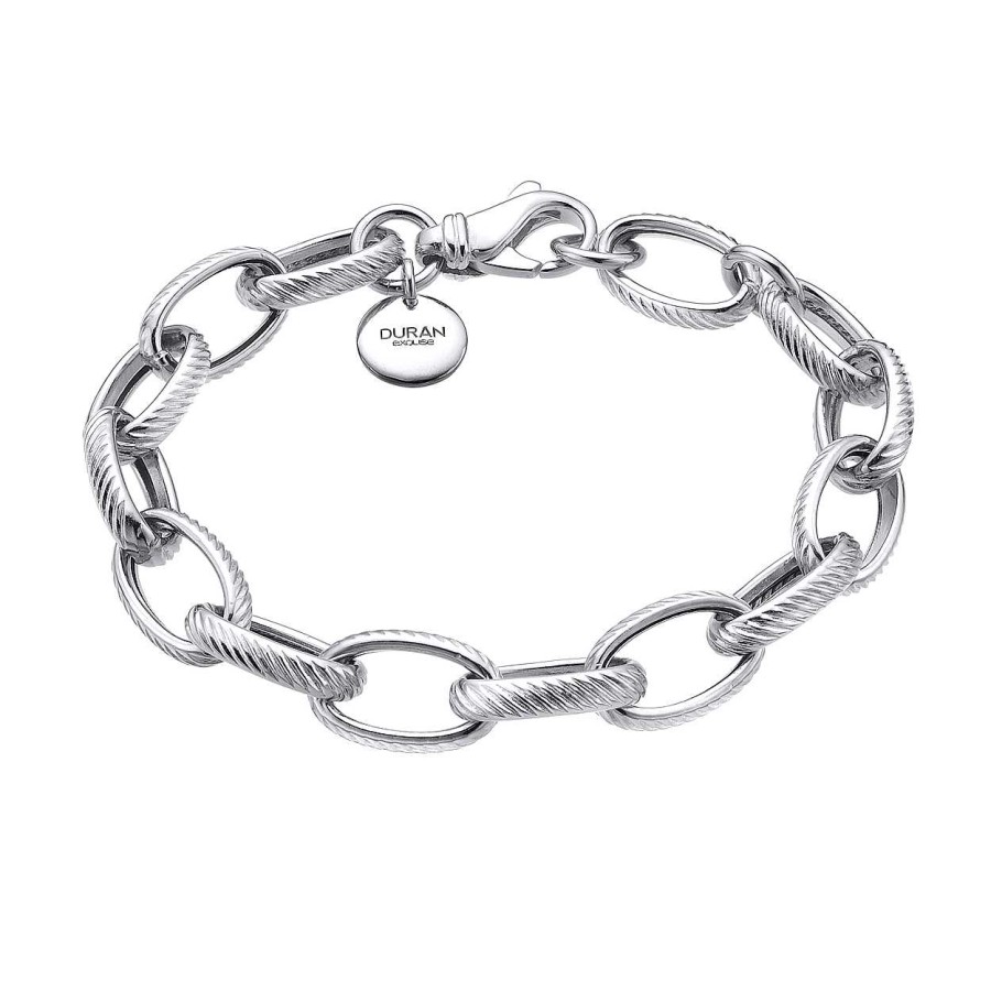 Joyer A Duran Exquse | Pulsera Duran Excuse Links Plata