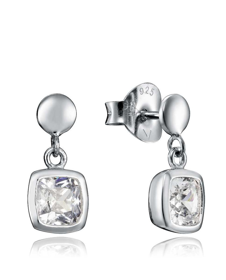 Joyer A Viceroy Jewels | Viceroy Pendientes Plata Cristal