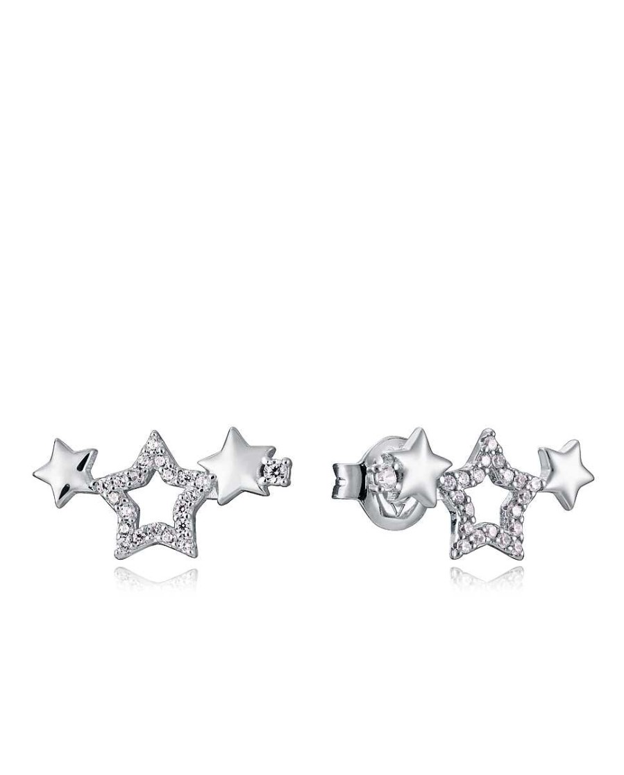 Joyer A Viceroy Jewels | Viceroy Jewels Pendientes Plata De Ley - Trepador Circonitas