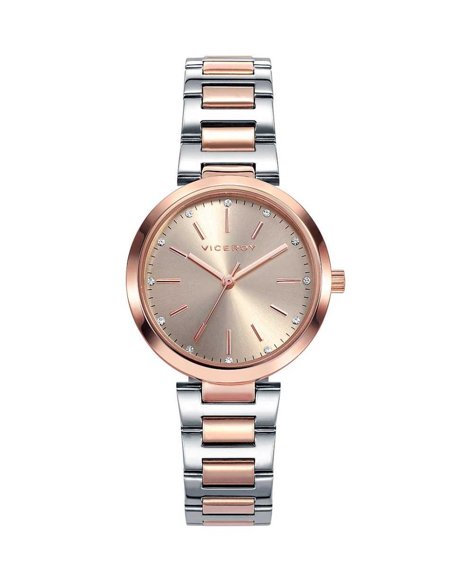 Relojes VICEROY | Viceroy Chic Bicolor Ip Rose