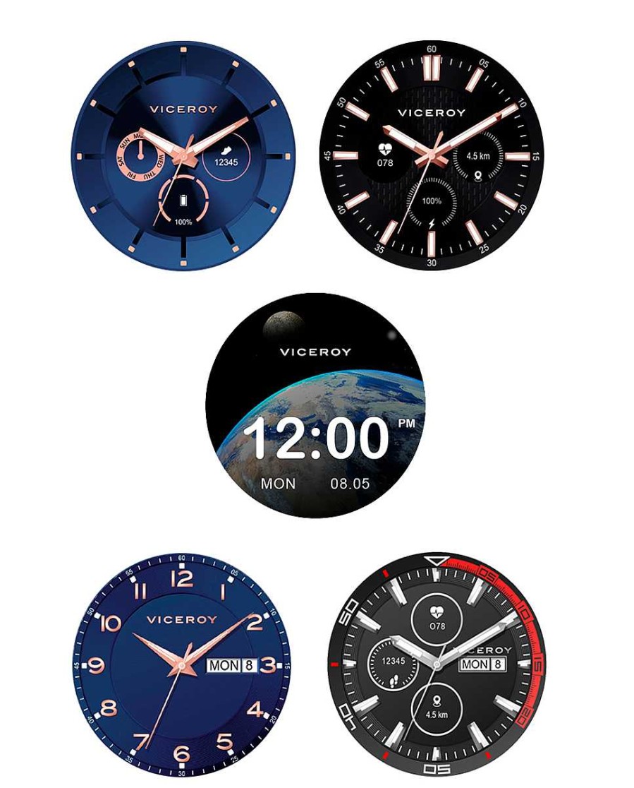 Relojes VICEROY | Viceroy Smartpro Lifestyle Aluminio Azul Y Acero Brazalete