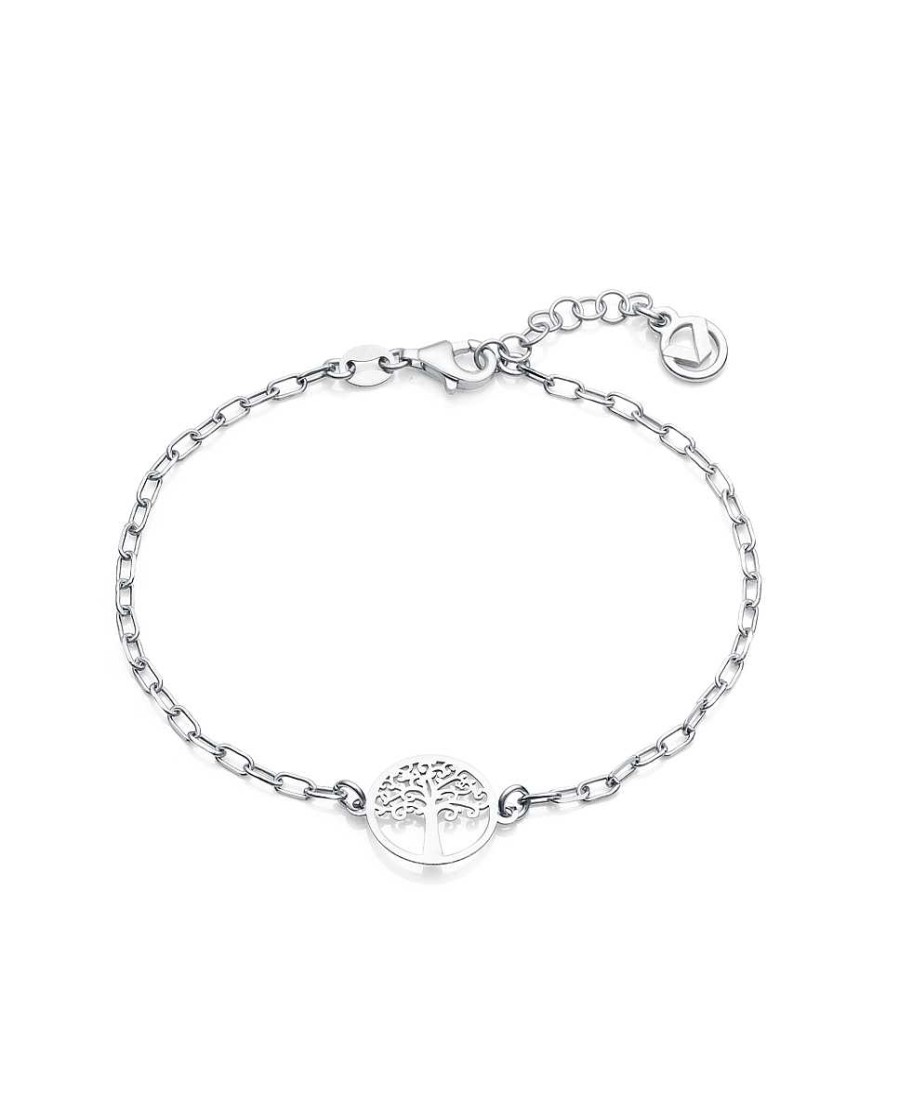 Joyer A Viceroy Jewels | Pulsera Viceroy Jewels Plata De Ley-Arbol De La Vida