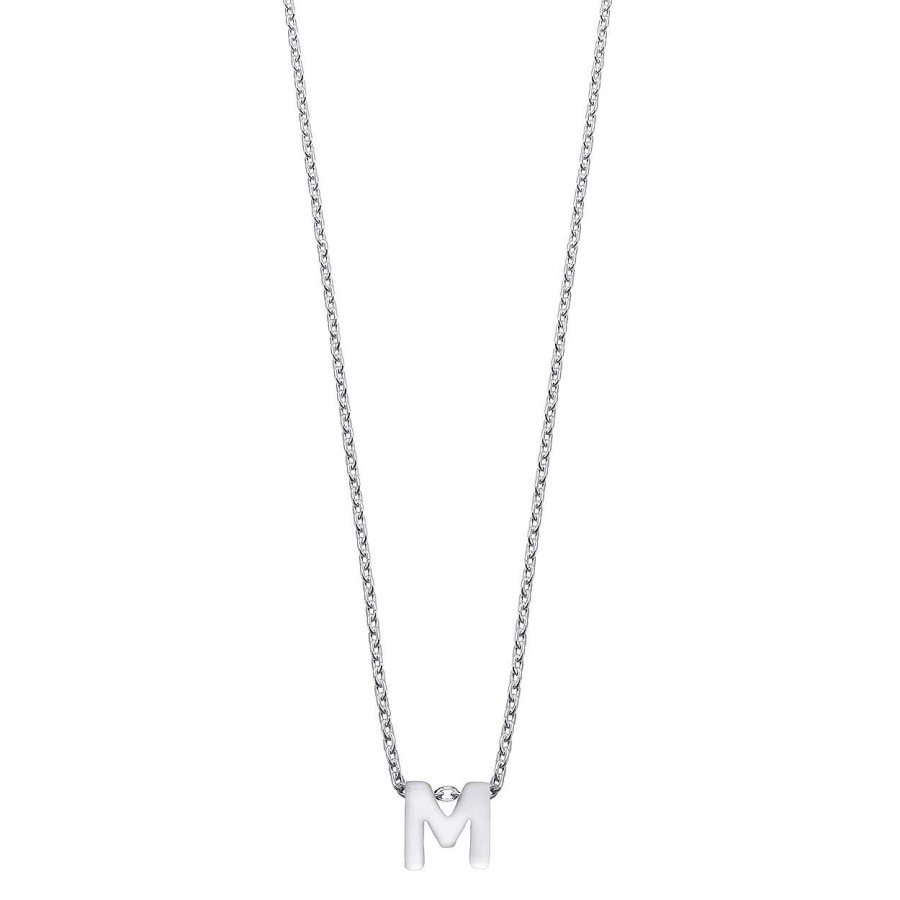 Joyer A Duran Exquse | Collar Duran Alphabet Plata Inicial M