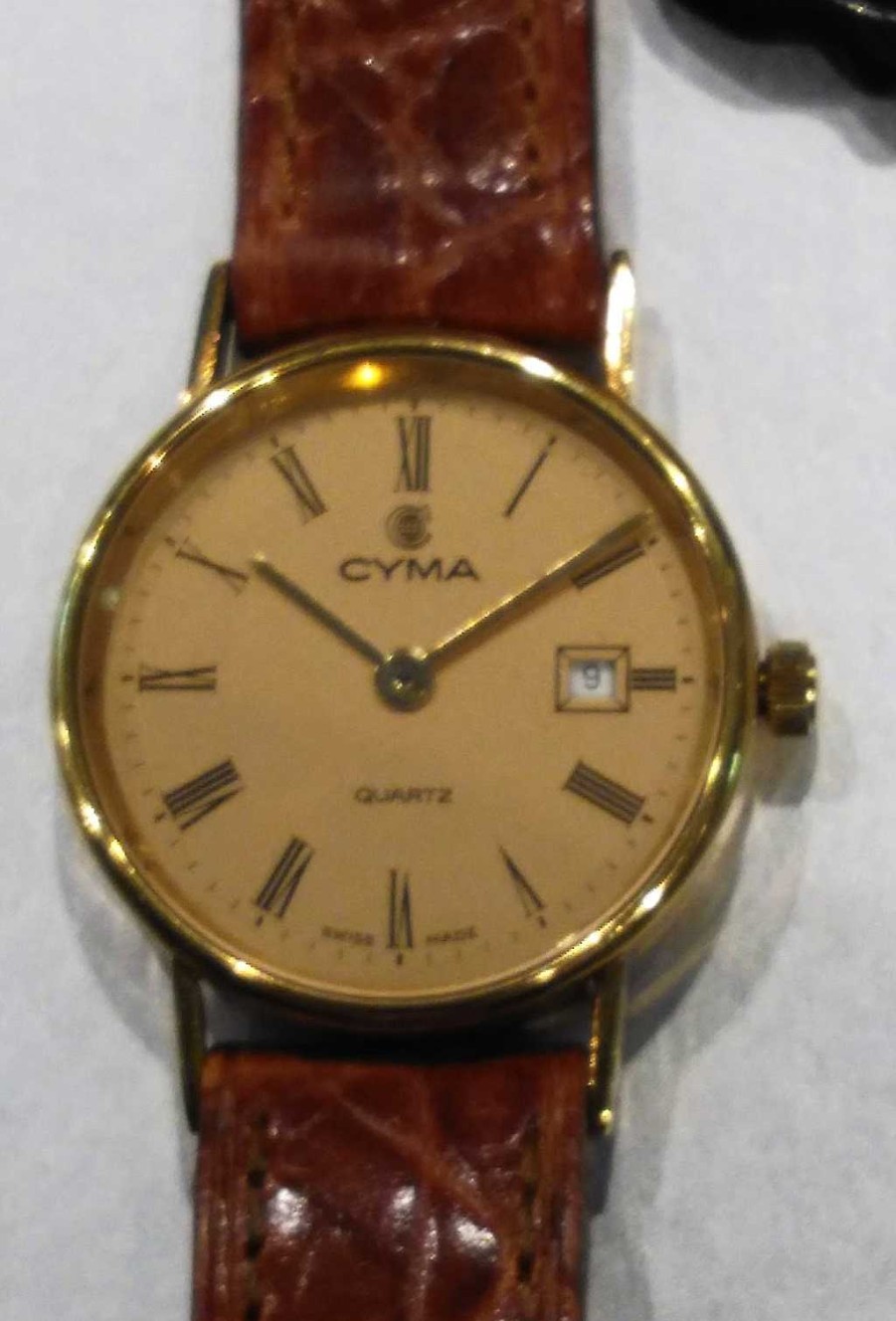 Relojes Cyma | Cyma Sra 18K O/A Correa Calendario