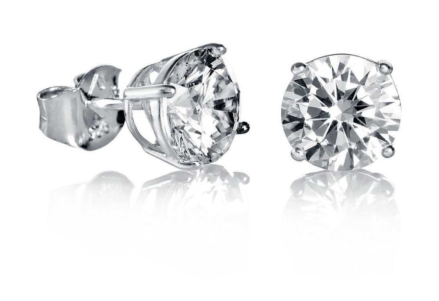 Joyer A Viceroy Jewels | Viceroy Pendientes Plata Y Circonitas 8M