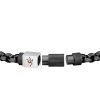 Joyer A Maserati | Pulsera Maserati Jewels Black+Rg Logo