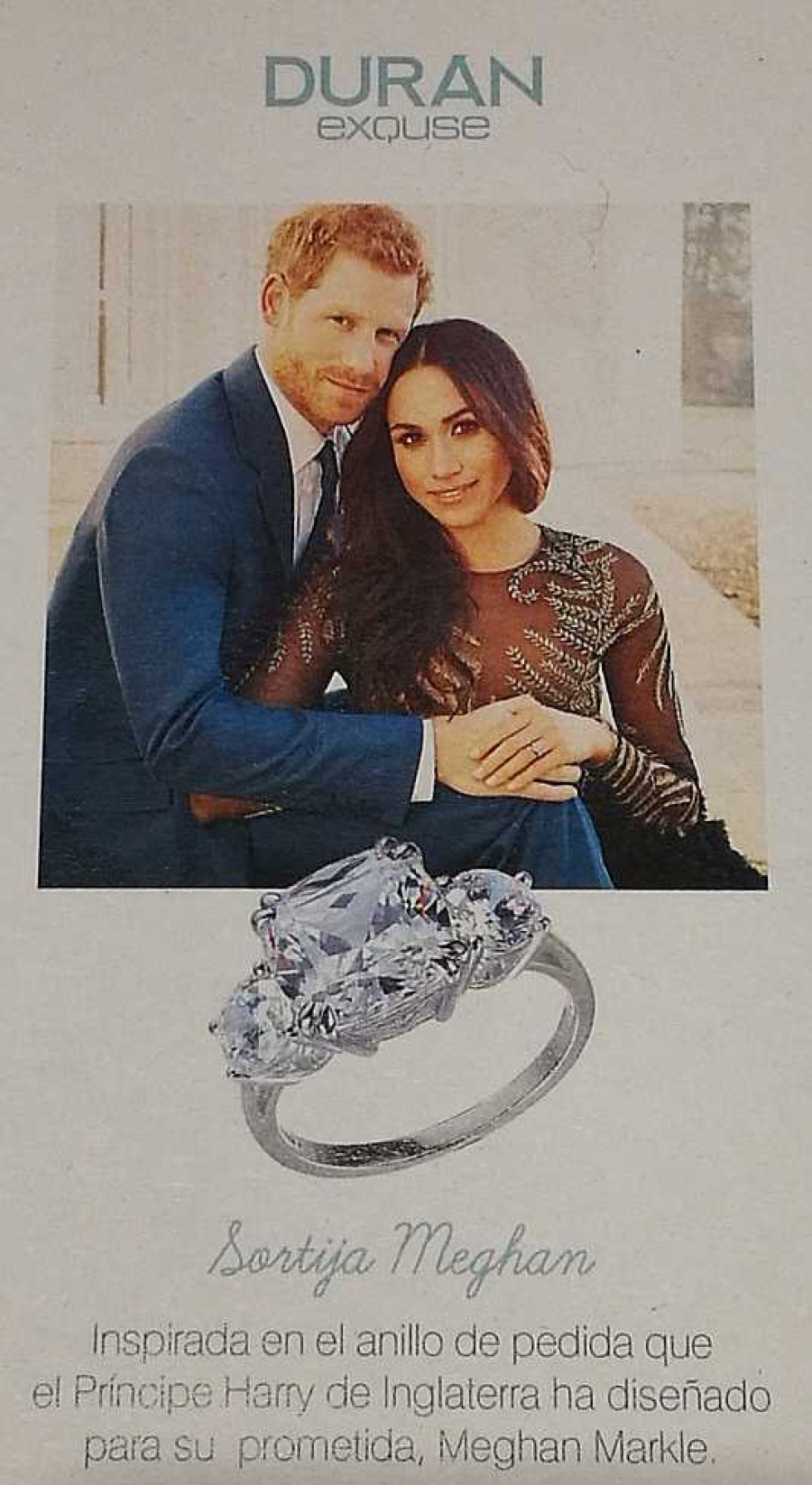 Joyer A Duran Exquse | Anillo Duran Meghan Pretty Jewels Plata Ley