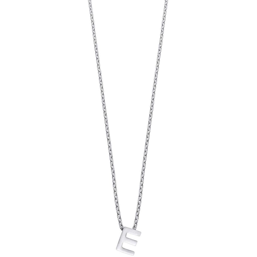 Joyer A Duran Exquse | Collar Duran Alphabet Plata Inicial E