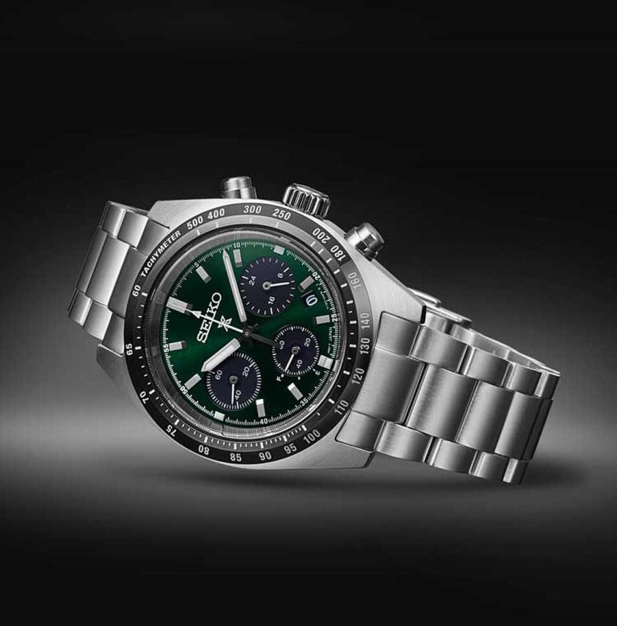 Relojes SEIKO | Seiko Speedtimer Solar Chrono Verde