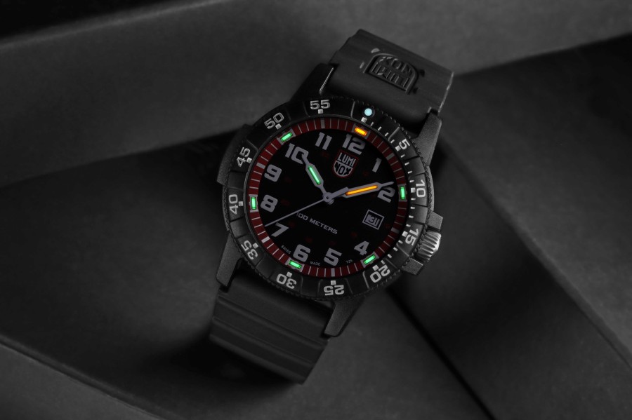 Relojes LUMINOX | Luminox Sea Turtle 0320 Series Black&Red