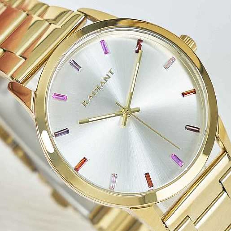 Relojes Radiant | Radiant Mykonos 38Mm Ipg Gold