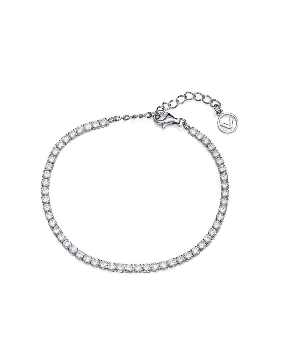 Joyer A Viceroy Jewels | Viceroy Pulsera Plata Ley Y Circonitas