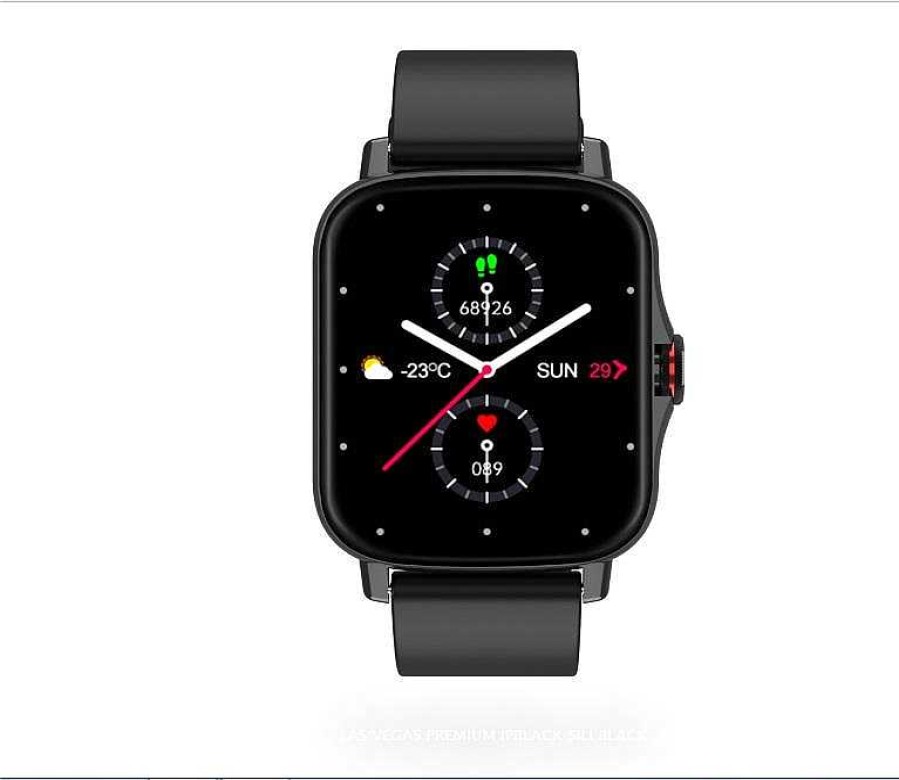 Relojes Radiant | Radiant Smart Watch Las Vegas Ip Black