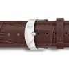 Relojes Veracruz | Correa Becerro Grabado Alligator Marron 22Mm