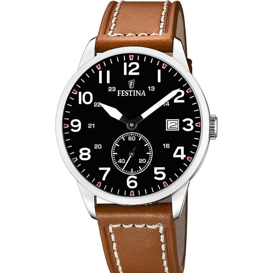 Relojes FESTINA | Festina Retro Small Second Correa Regalo