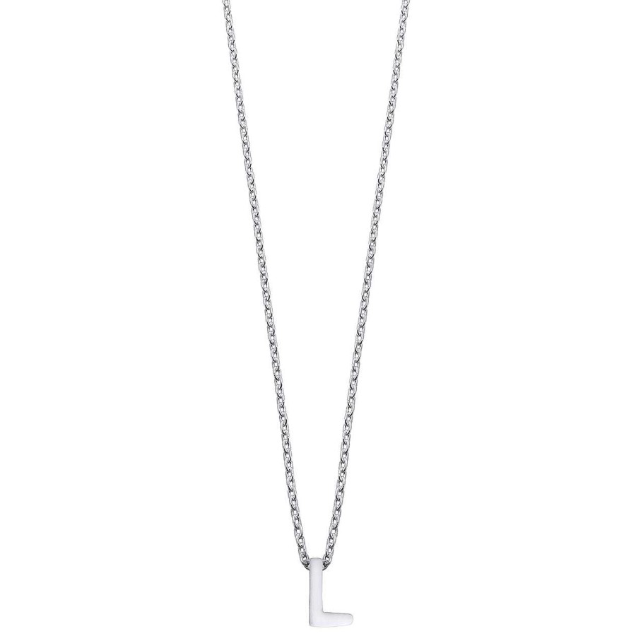 Joyer A Duran Exquse | Collar Duran Alphabet Plata Inicial L