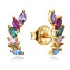 Joyer A Viceroy Jewels | Viceroy Jewels Pendientes Plata Ip Gold Circonitas