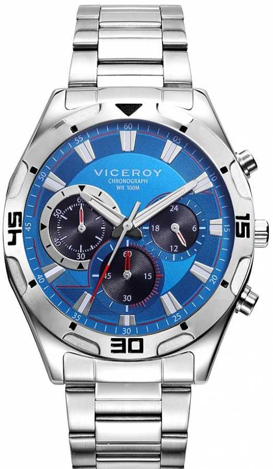 Relojes VICEROY | Viceroy Heat Cronografo Acero Ip Azul