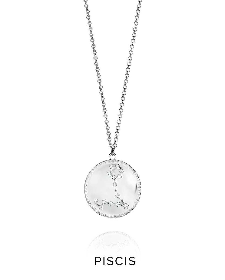 Joyer A Viceroy Jewels | Collar Viceroy Plata De Ley Signo Piscis