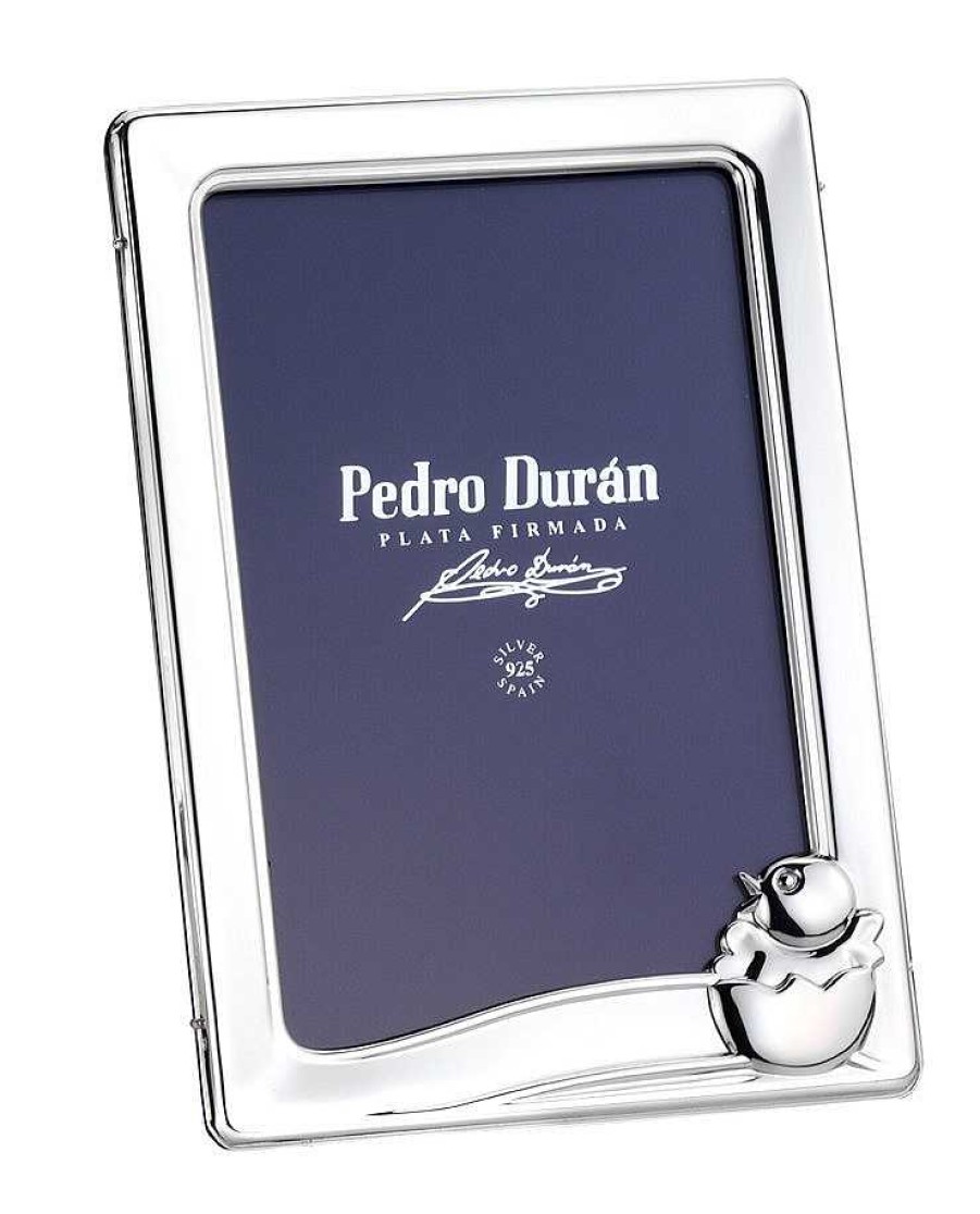 Complementos Pedro Durán 1886 | Marco 9*13 Pollito Pio-Pio Plata Duran