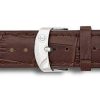 Relojes Veracruz | Correa Becerro Grabado Alligator Marron 24Mm