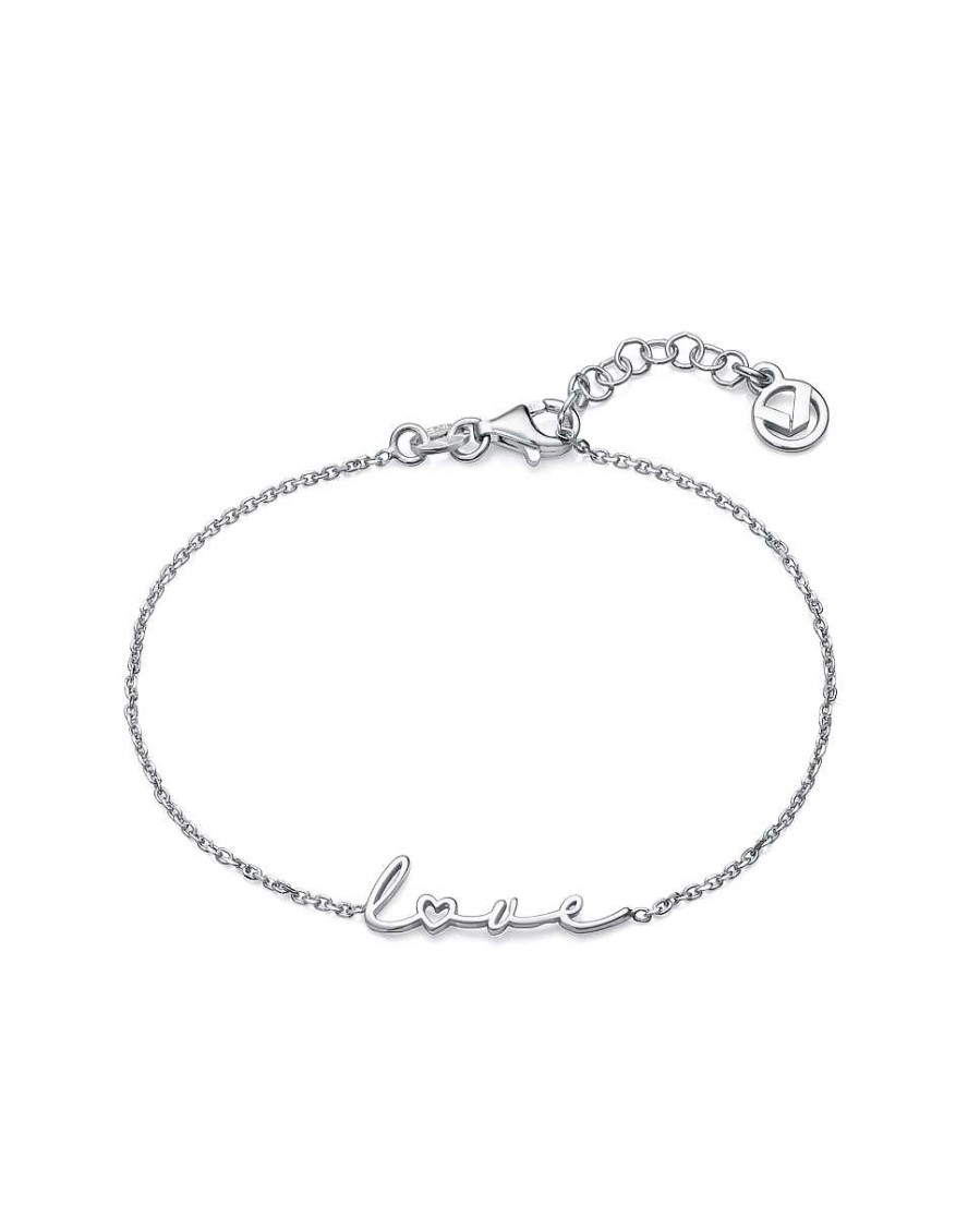 Joyer A Viceroy Jewels | Pulsera Viceroy Jewels Love Plata Ley