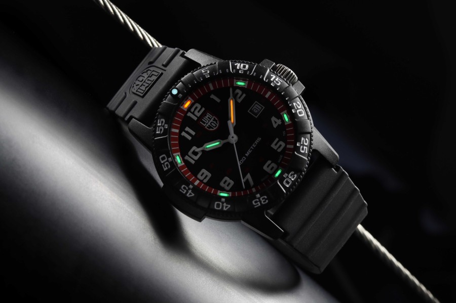 Relojes LUMINOX | Luminox Sea Turtle 0320 Series Black&Red