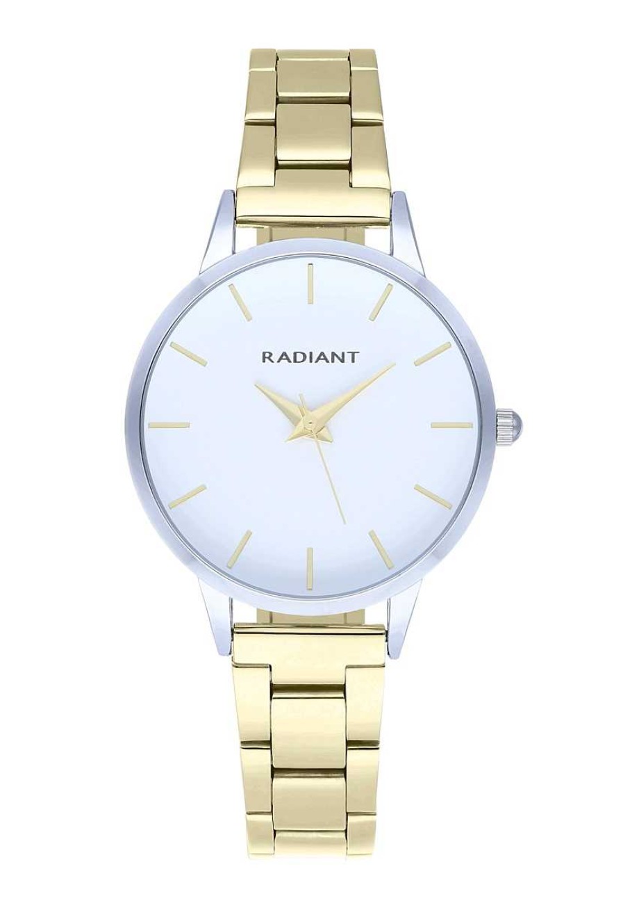 Relojes Radiant | Radiant Light White Dial Ipgold